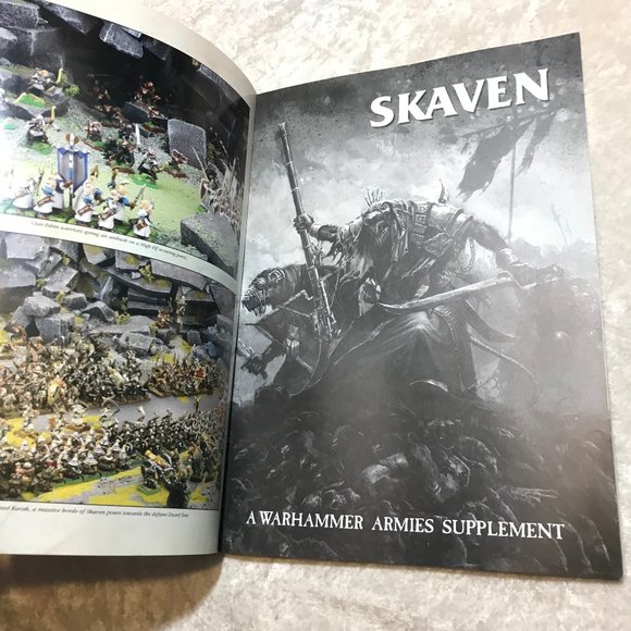 Warhammer Skaven 2002 Games Workshop Supplement Book Citadel Miniatures Fantasy - Picture 3 of 9